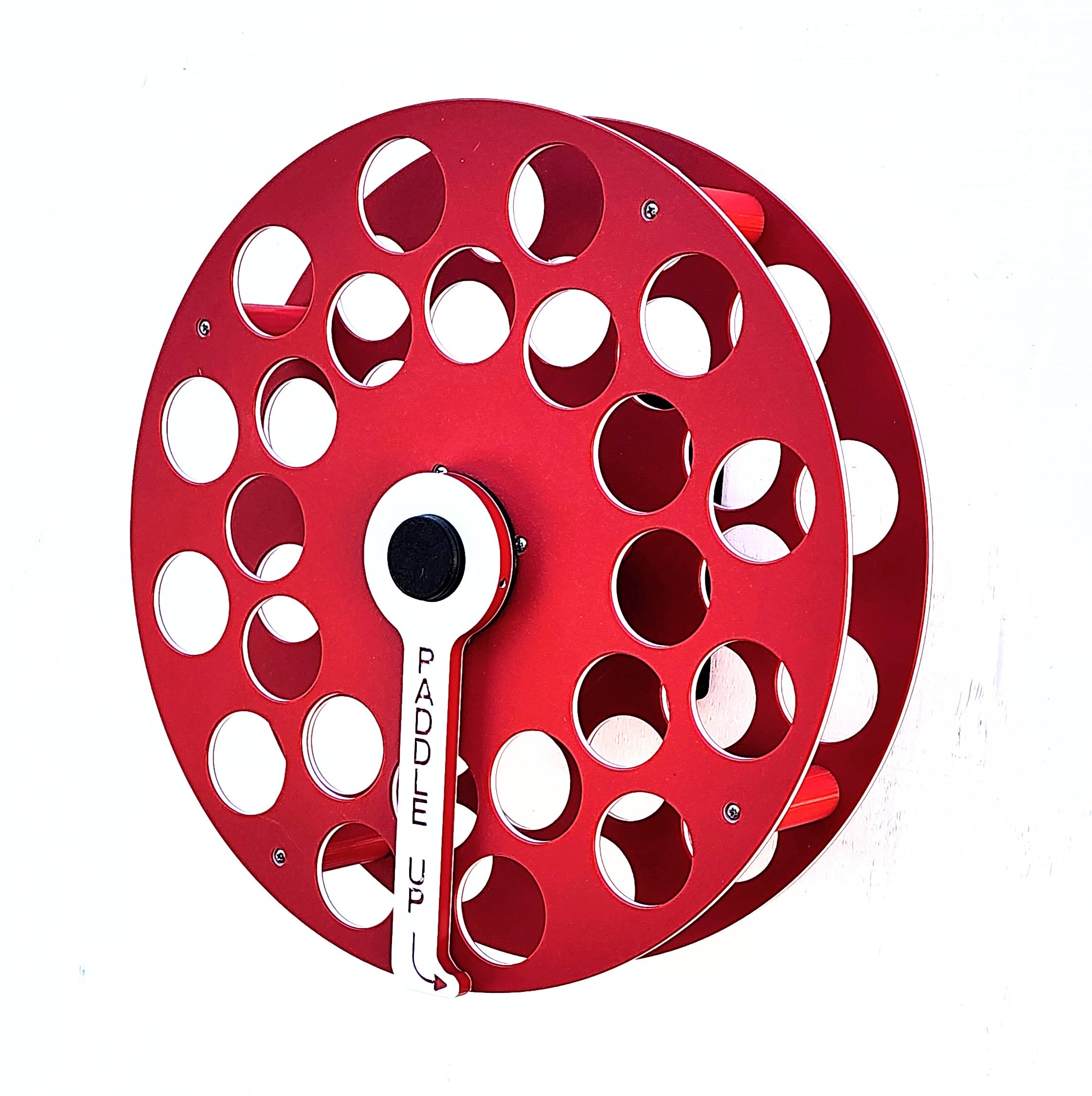 Red Pickleball Paddle Wheel