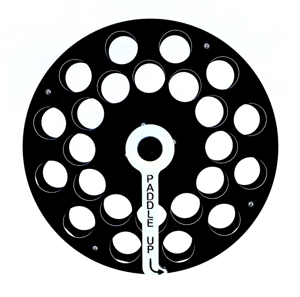 Black Pickleball Paddle Wheel