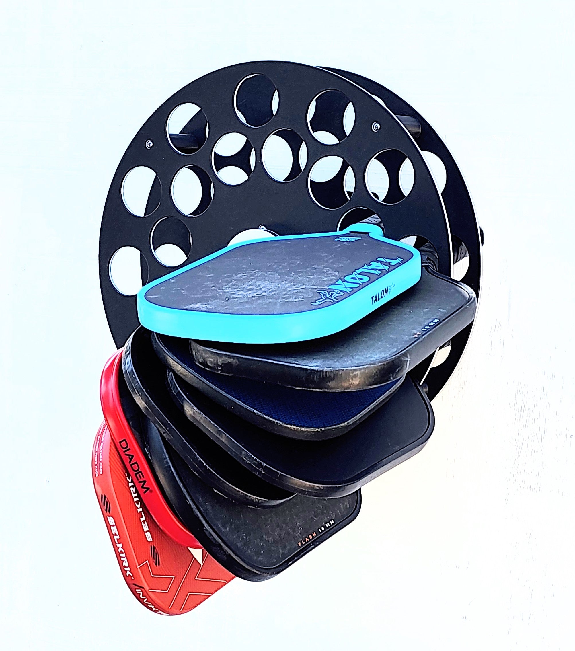 Black Pickleball Paddle Wheel