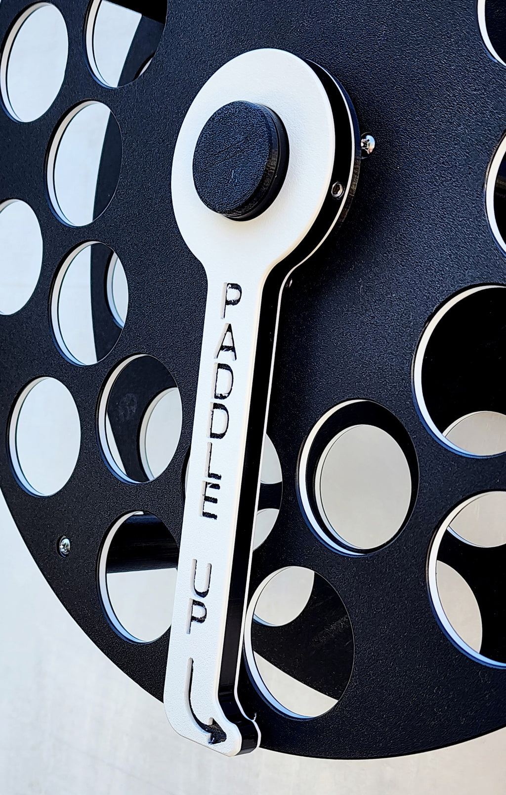 Black Pickleball Paddle Wheel